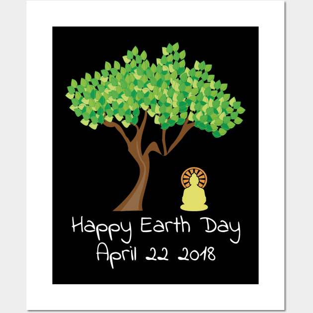 Earth Day Awareness 2018 Sweatshirt Wall Art by bbreidenbach